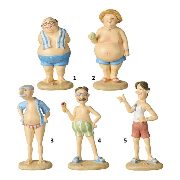 Ib Laursen M�nd i badet�j Strandkonger 5 forskellige - pris pr. stk.
