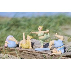 Ib Laursen Damer i yoga-positur - 4 forskellige - 1 stk.