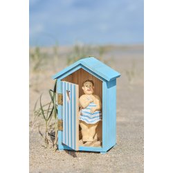 Ib Laursen Badehus med herre indeni