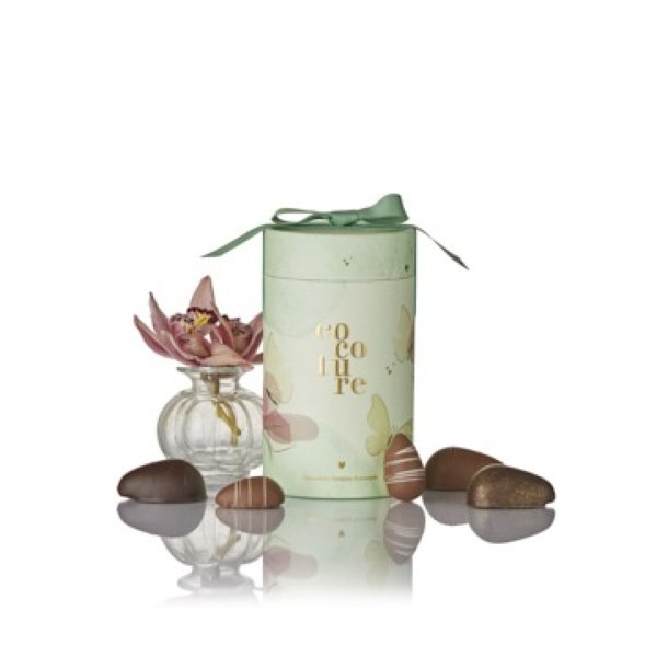 Cocoture - 275g mix � marcipan�g i gr�nt gaver�r  m. blomster &amp; sl�jfe