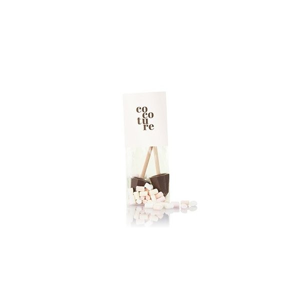 Cocoture - 2 stk. mrke chokosticks og micro marshmallow 59g