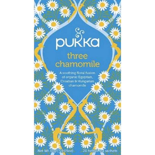 Pukka - Three Chamomile - kologisk 