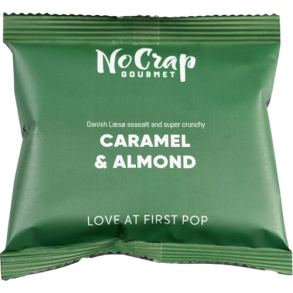 No Crap - Gourmet popcorn med mandler og karamel- 15g