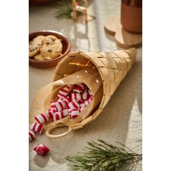 Ib Laursen Kr�mmerhus flettet sp�n 11,6x26x9,5 cm