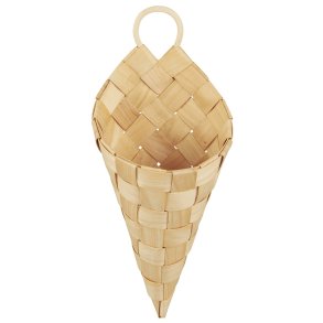 Ib Laursen Kr�mmerhus flettet sp�n 11,6x26x9,5 cm
