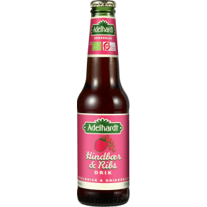 Adelhardt - �kologisk Hindb�r og ribssaft 25 cl.
