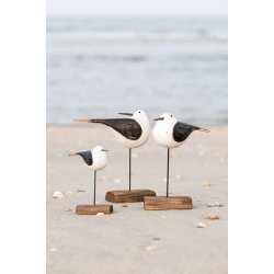 Ib Laursen Fugl p� pind med hoved bagud Nautico - B: 6,5 H: 21 L: 10