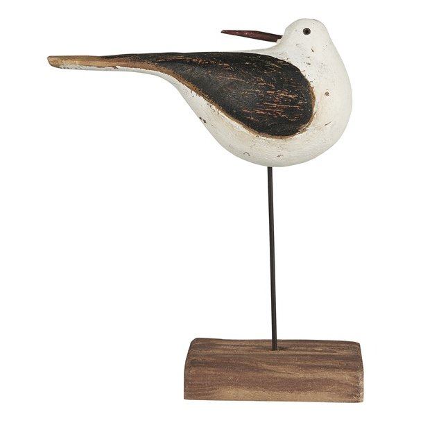 Ib Laursen Fugl p� pind med hoved bagud Nautico - B: 6,5 H: 21 L: 10