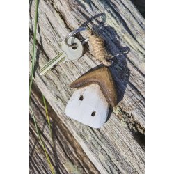 Ib Laursen - N�glering hvidt hus brunt tag