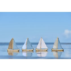 Ib Laursen - Skib med dobbelt sejl Nautico 4 varianter. 1 stk.