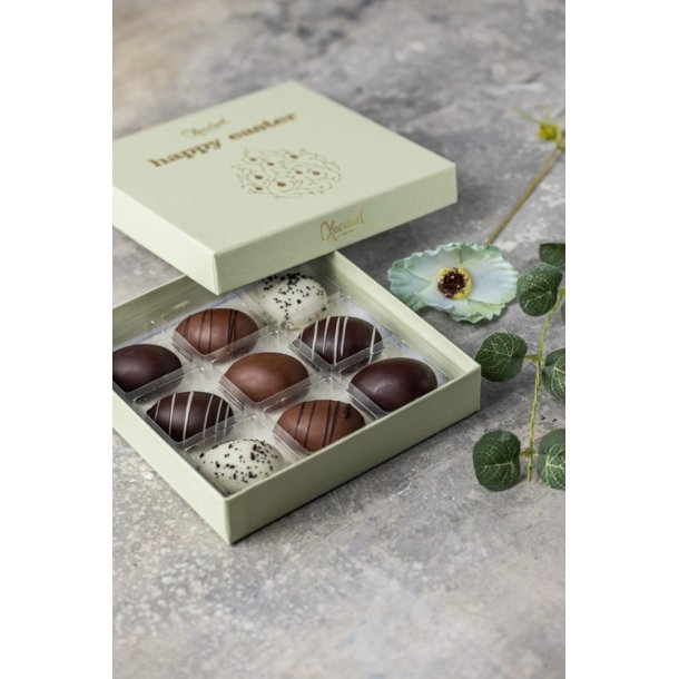 Xocolatl - Golden maxi marzipan 9 stk - ca. 100g