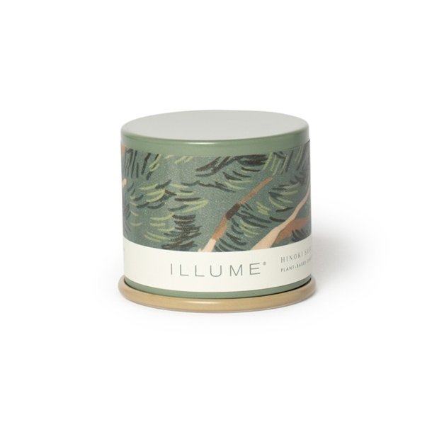Bloomingville - Hinoki Sage Demi Vanity Tin Duftlys, Gr�n D6,5xH5,7 cm