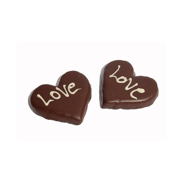 Cocoture marcipanhjerte - LOVE 1 stk. 45g - flowpack