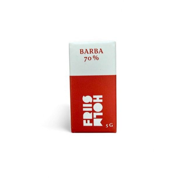 Friis Holm - Barba 70% - 5 gram. stykke.
