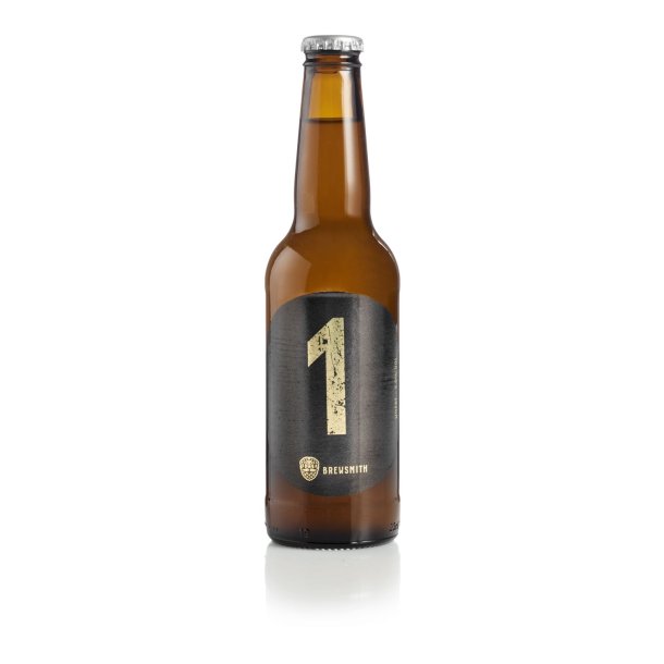L - Brewsmith, No. 1, Hvedel, 5%, 33 cl.