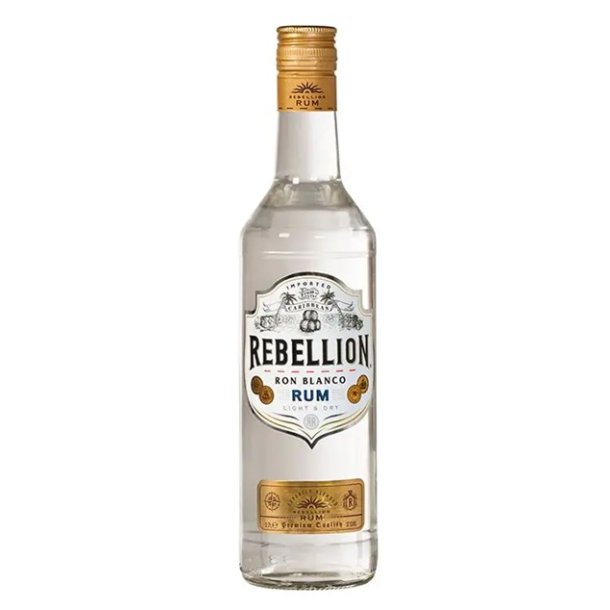 Rebellion, White Rum, 37,5%, 70 cl.