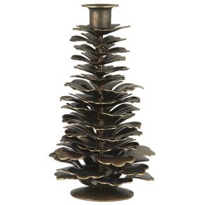 Ib Laursen Stage kogle til kertelys 12 cm.