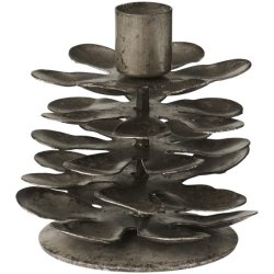 Ib Laursen Stage til 1,3 cm (kertelys) lys kogle Eira - H: 6,5 �: 6