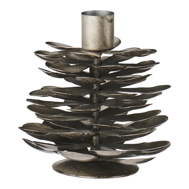 Ib Laursen Stage til 2,2 cm lys (krone eller bedelys) kogle Eira - 12,5 cm h�j