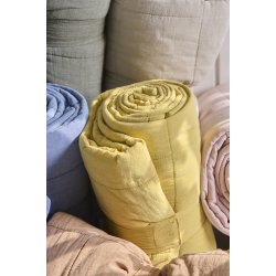 Ib Laursen - Klassisk quilt gul - 130 x 180 cm