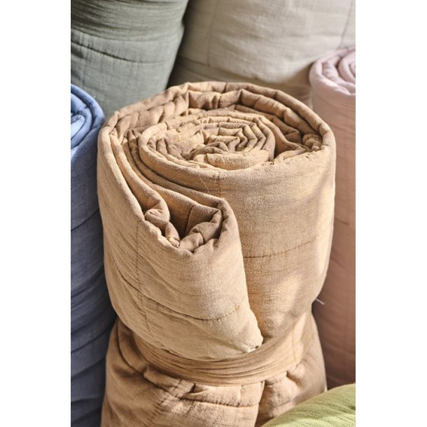 Ib Laursen -Klassisk quilt cognac - 130 x 180 cm