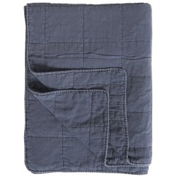Ib Laursen - Klassisk quilt indigo - 130 x 180 cm