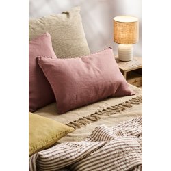Ib Laursen -  Pudebetr�k dusty plum - 50x50 cm.