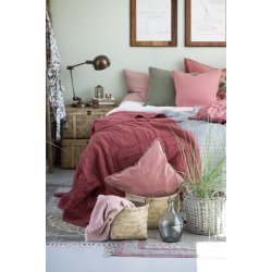 Ib Laursen quilt - vintage quilt faded rose 130x180 cm