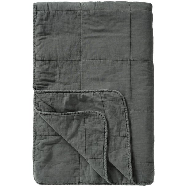 Ib Laursen quilt - Vintage quilt spruce blue 130x180 cm