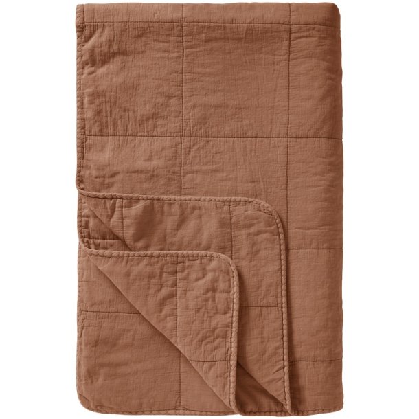 Ib Laursen quilt - Vintage quilt sienna - jordfarvet 130x180 cm