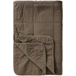 Ib Laursen quilt - Vintage quilt chocolate 130x180 cm
