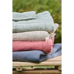 Ib Laursen Vintage quilt melon. 130x180 cm