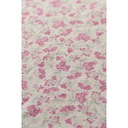 Ib Laursen - Pudebetr�k med sm� rosa blomster 60x60 cm.