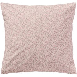 Ib Laursen - Pudebetr�k med sm� rosa blomster 60x60 cm.