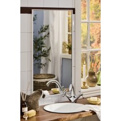 Ib Laursen Vaskeklud Liseleje med vaffelmnster hvid 32x32 cm