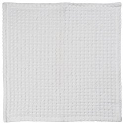Ib Laursen Vaskeklud Liseleje med vaffelmnster hvid 32x32 cm