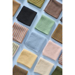 Ib Laursen Karklud Mynte Wheat Straw strikket 25x25 cm