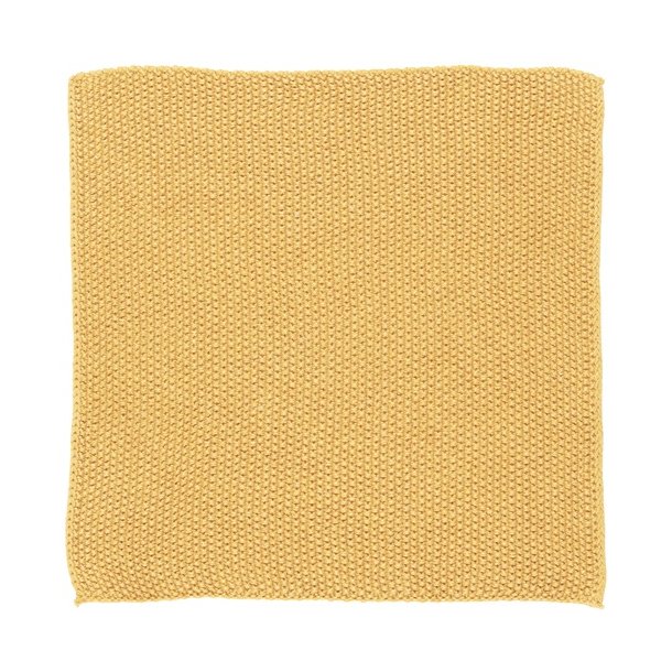 Ib Laursen Karklud Mynte Wheat Straw strikket 25x25 cm