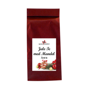 Jule Te med Mandel i rd pose, 100g. 