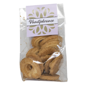 Vaniljekranse i pose - 120g