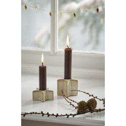 IB Laursen Bedelys chocolate rustik �:2,2 H:11 - 1 stk