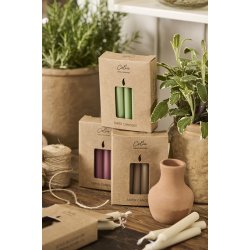 Ib Laursen �ske med 12 kertelys kit - sandfarvet svanem�rket