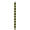 Ib Laursen Kertelys stribet olivengr�n-lysegr�n �:1,3 H:20 stearin svanem�rket