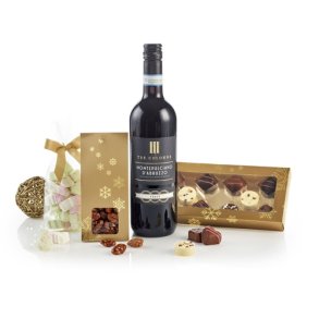 Julepose med vin og lkkerier - 2025