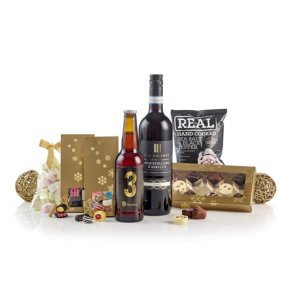 Gldelig jul gavepose eller kurv - 2025