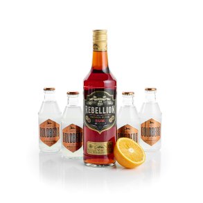 Dark & Stormy Rom 2025 37,5% 70 cl, 4x20 cl. tonic