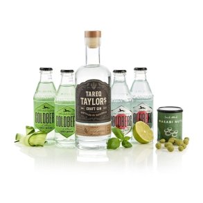 Gin & Tonic - Tareq Taylor Gin 50cl, 47%, tonic & ndder 