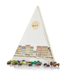 Cocoture 270g mix  chokoladekugler &amp; konfekt, trekant kalender 