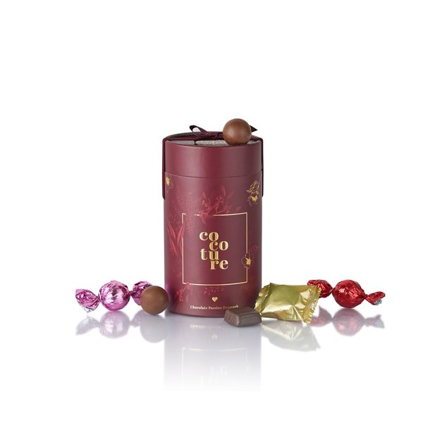 Cocoture - 230g Cocoture chokoladekugler + konfektstykker i romantic flowers gaver�r 