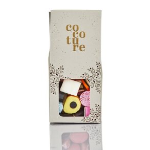 Cocoture - 90g lakridskonfekt i gr dragbox